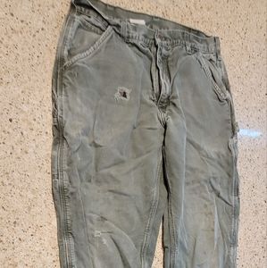 Flannel lined carhartt